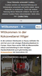 Mobile Screenshot of kokosweberei-hilger.de